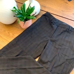 Banana Republic plaid dress pants size 8
